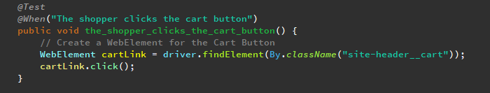 The shopper clicks the cart button Step.png